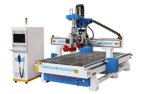 Enrutador Cnc Atc Con Cambiador De Herramientas Blue Elephant Cnc