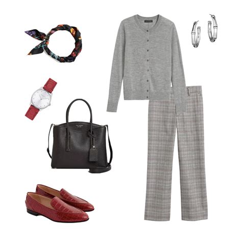 Red Shoes Outfit Ideas - une femme d'un certain âge