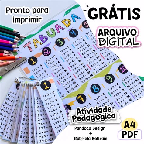 Tabuada Para Imprimir Patagonland Cl