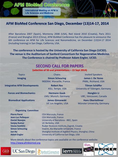 Ppt Afm Biomed Conference San Diego December 13 14 17 2014