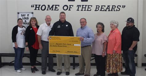 Wyandotte Nation Donates $100,000.00 to the Bears | Wyandotte Public ...