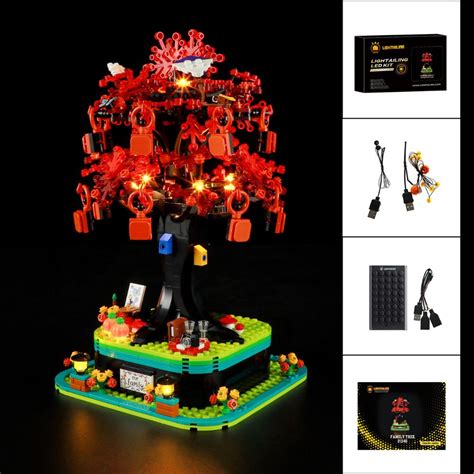 Dedykowany Zestaw O Wietlenia Led Do Lego Ideas Rodzinne Drzewo