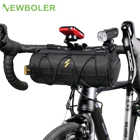 NEWBOLER 2 5L Large Capacity Bike Handlebar Bag 5 In 1 Portable Bicycle