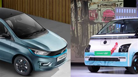 Mg Comet Ev Vs Tata Tiago Ev Price Specs Features Comparison Car