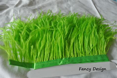 Yards Lime Green Ostrich Feather Trimming Fringe Ostrich Etsy