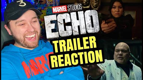 Echo Official Trailer Reaction Marvel Studios Youtube