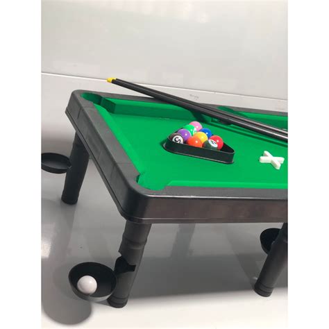 Mesa De Bilhar Snooker Sinuca Brinquedo Premium Tacos E Bolas