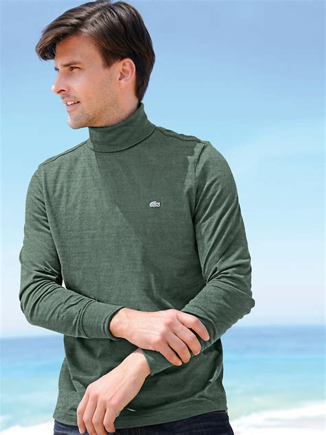 Pull Col Roule Lacoste Homme