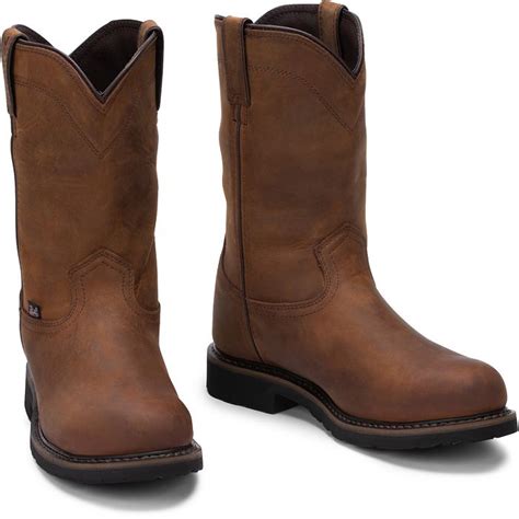 Are Justin Work Boots Waterproof? - Shoe Effect