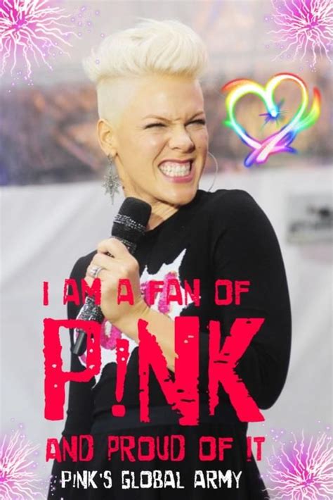 American Pop Singer Actress And Model Pink Often Stylized As Pnk Was