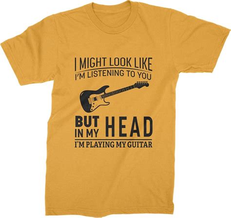 Guitar Shirt Im Playing My Guitar T Shirt Funny Guitar T