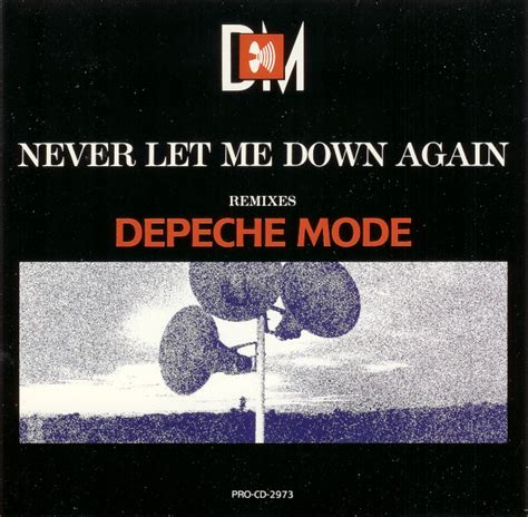 Depeche Mode Never Let Me Down Again Remix Versions 1987 CD