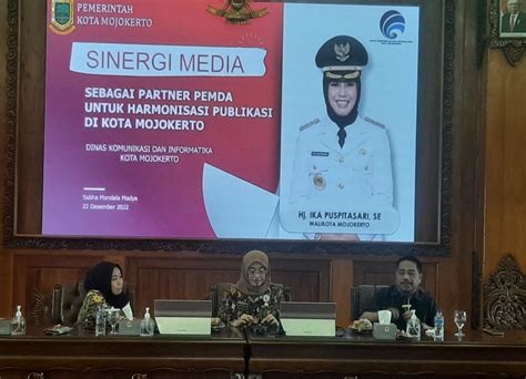 Diskominfo Kota Mojokerto Gelar Workshop Dengan Awak Media Beritalima