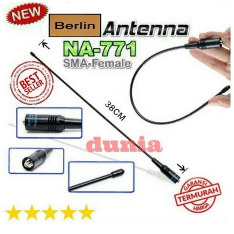 Jual Antena Ht Nagoya Na Duelband Vhf Uhf Sma Female Dunia