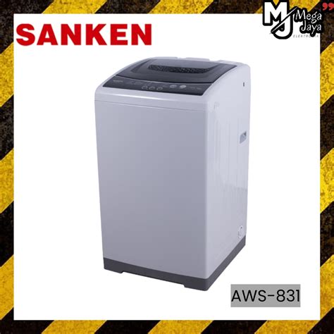 Jual MESIN CUCI SANKEN AW S831BK SANKEN AWS831BK MESIN CUCI TOP