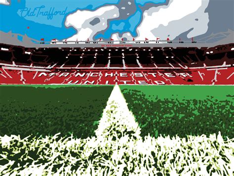 Old Trafford Layered Stencil Set Stencil Stop