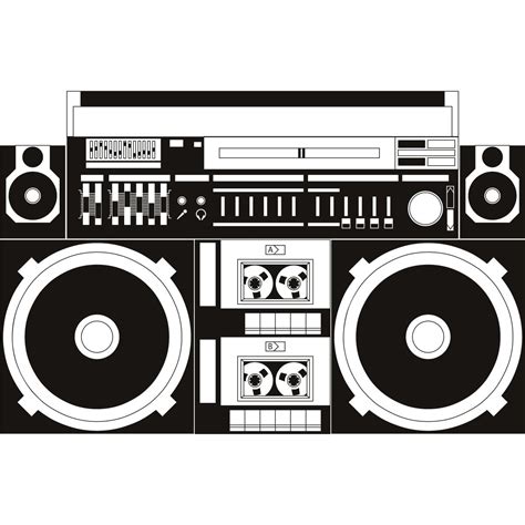 Boombox clipart old fashioned, Boombox old fashioned Transparent FREE ...