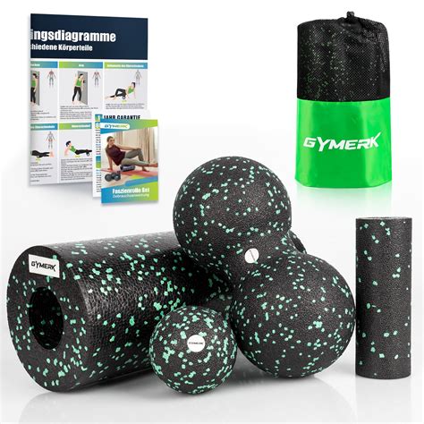 Gymer Fascia Roller Set Duoball Fascia Ball Training Poster For