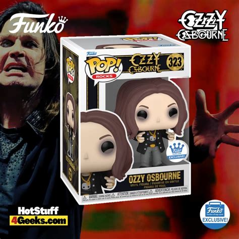 2023 NEW Ozzy Osbourne In Black Suit Funko Pop Exclusive