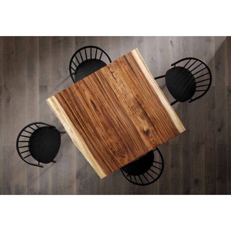 Meja makan kayu balak / dining table wood slab | Shopee Malaysia