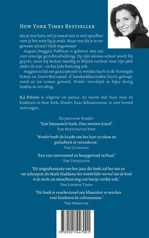 Wonder R J Palacio Boeken Bol