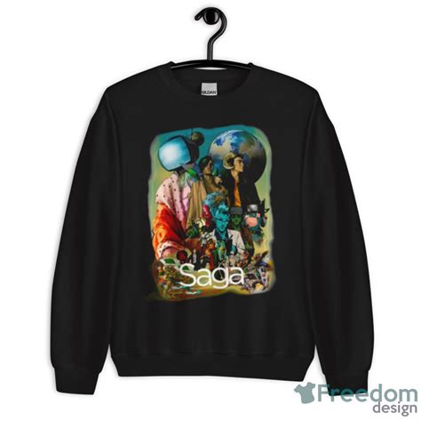 Saga Comic Characters Geek Shirt Freedomdesign