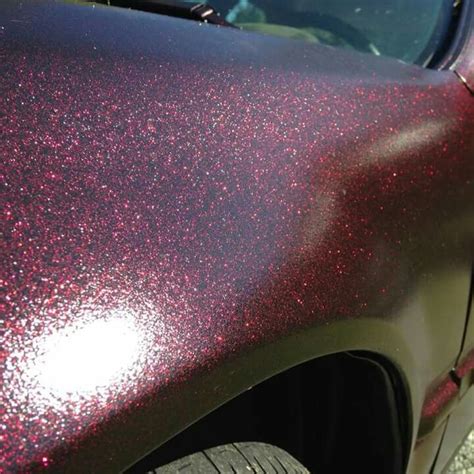 Metal Flake Car Colors Vinyl Wrap Color