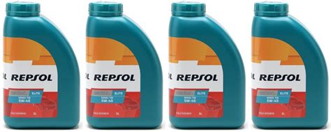 Repsol Motoröl ELITE 50501 TDI 5W40 1 Liter 4x 1l 4 Liter SAE 5W 40