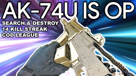 The Ak U In Call Of Duty Is Overpowered Kill Streak In Cdl