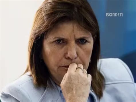 Amenazaron De Muerte A Patricia Bullrich El Sicario