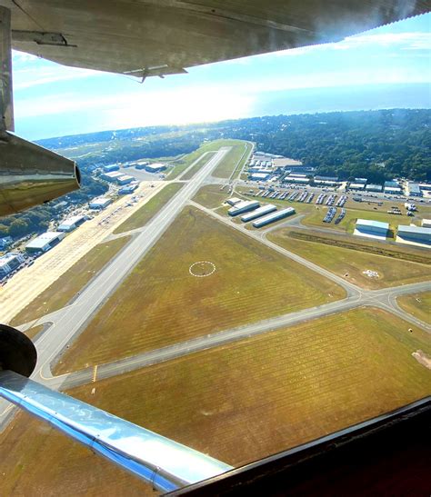 Kssi Airport From The Tri Motor Take Off St Simons Island Lns1122