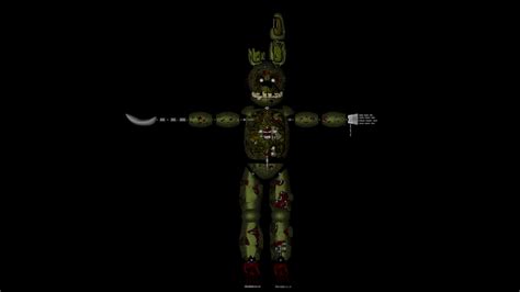 C4dwip Damaged Springtrap Wip 4 By Kwc2 On Deviantart