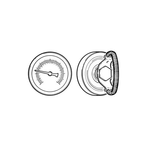 Clip On Pipe Thermometer 63mm 22147 Uk
