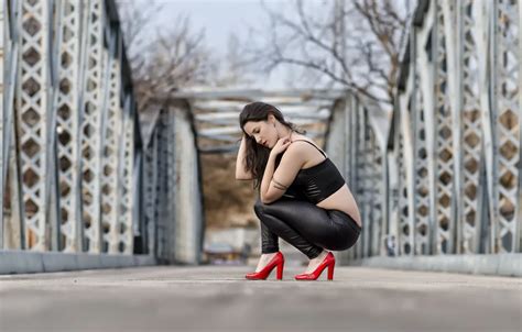 Wallpaper Girl Bridge Marta For Mobile And Desktop Section девушки