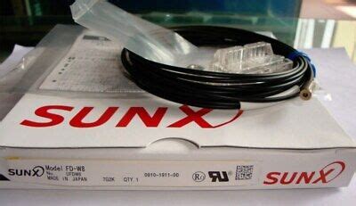 Pc New For Panasonic Sunx Fiber Optic Sensor Fd W Free Shipping Ebay