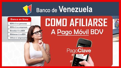 Cómo ACTIVAR Pago Móvil del BANCO DE VENEZUELA YouTube