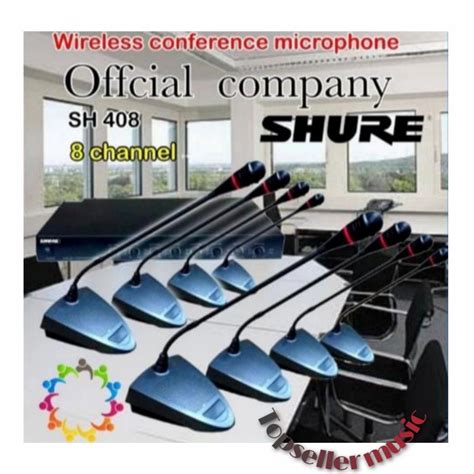 Promo Mic Conference Podium Shure Sh Wireless Mic Shure Sh Mic