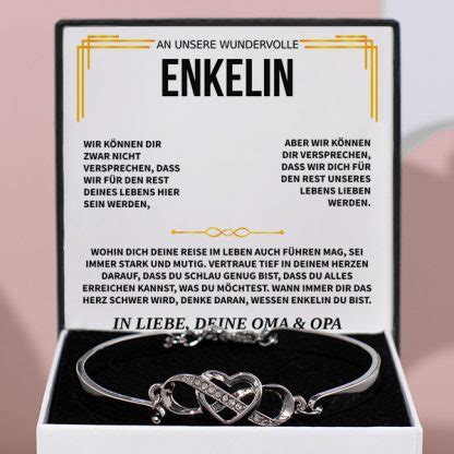 Von den Großeltern an Enkelin NASUS HEARTBRACELET at lovilion