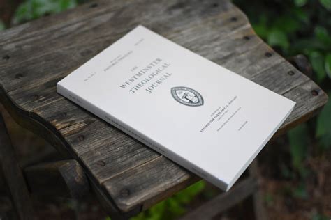 Westminster Theological Journal Westminster Bookstore