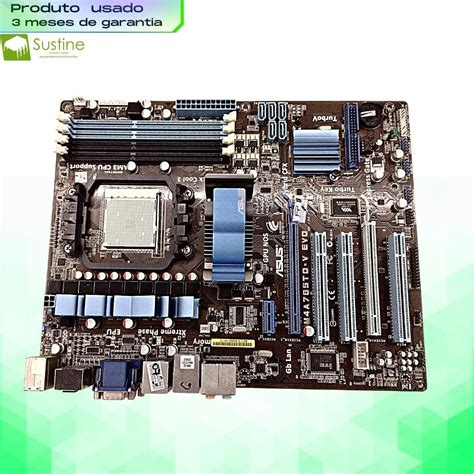 Placa Mãe Asus M4a785td m Evo socket Am3 Sem Espelho MercadoLivre