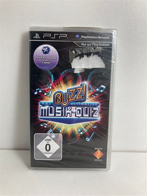 Buzz Das Ultimative Musik Quiz F R Sony Psp Ebay