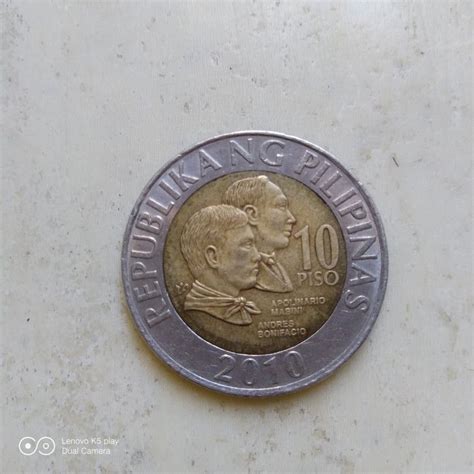 10 Philippine Peso Coin Coins Philippine Peso 10 Things