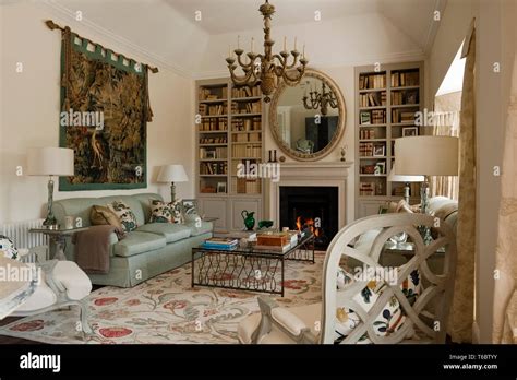 Georgian style living room Stock Photo - Alamy