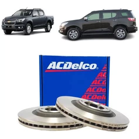 Conjunto Discos De Freio Dianteiros S10 trailblazer Ac Delco Frete grátis