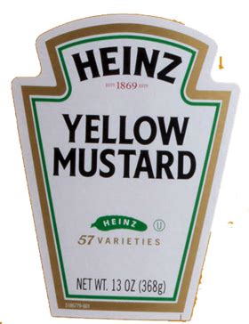 Heinz Yellow Mustard t-shirt