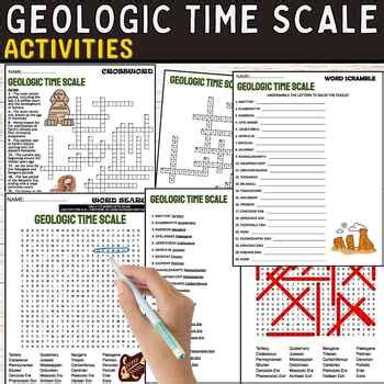 Geologic Time Scale Reading Comprehension Passage PUZZLES Quiz