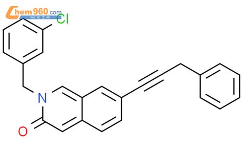 662139 42 6 3 2H Isoquinolinone 2 3 Chlorophenyl Methyl 7 3 Phenyl