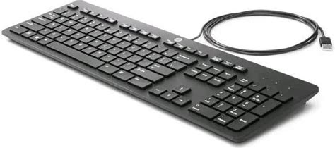 Купить Клавиатура HP USB Business Slim Keyboard Ru Black 803181 251