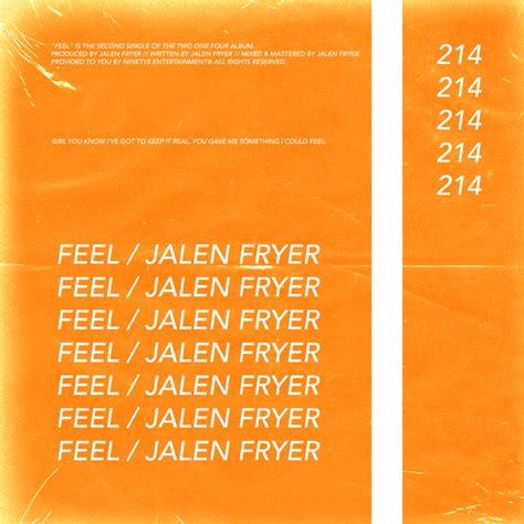 Jalen Fryer Feel Lyrics Genius Lyrics