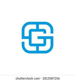 Sg Logo Design Vector Sign Stock Vector (Royalty Free) 1813587256 | Shutterstock